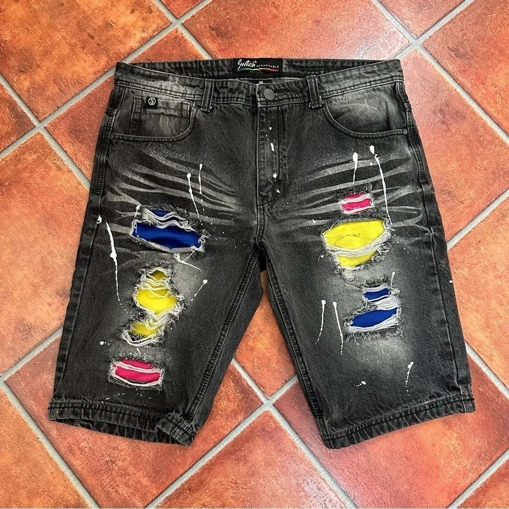 Switch Remarkable Unique Denim Shorts